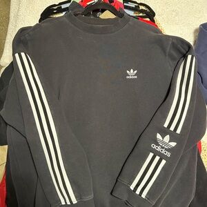 Adidas Black Crewneck